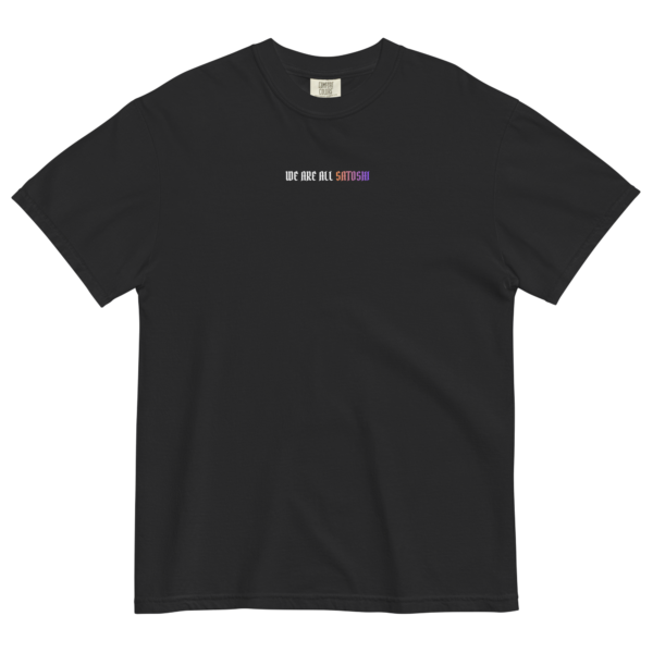 Camiseta de Satoshi Nakamoto