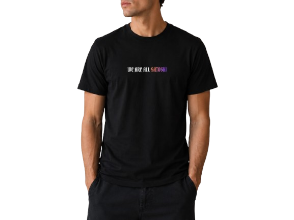 camiseta satoshi nakamoto