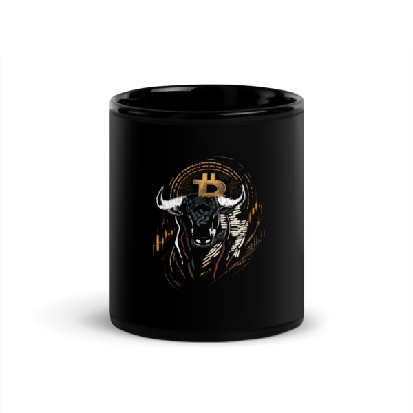 Taza Bitcoin black bull