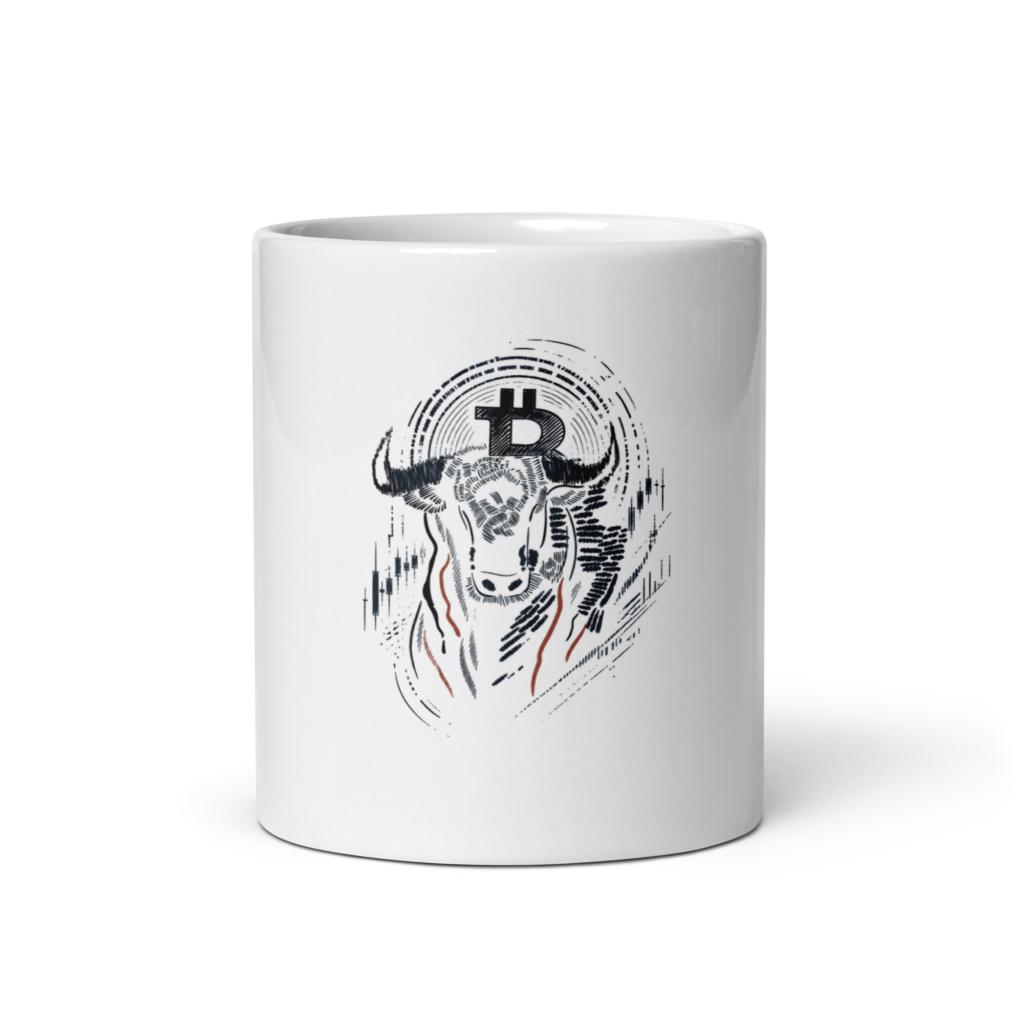 Taza Bitcoi bull