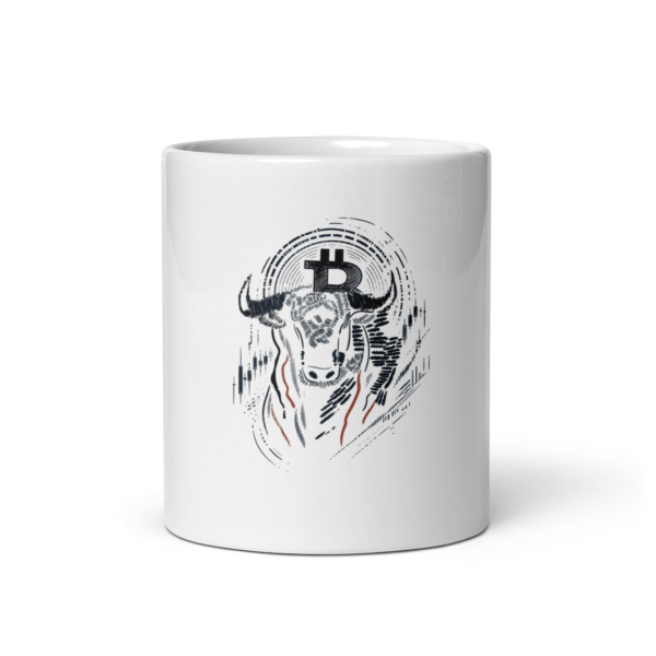 Taza Bitcoi bull