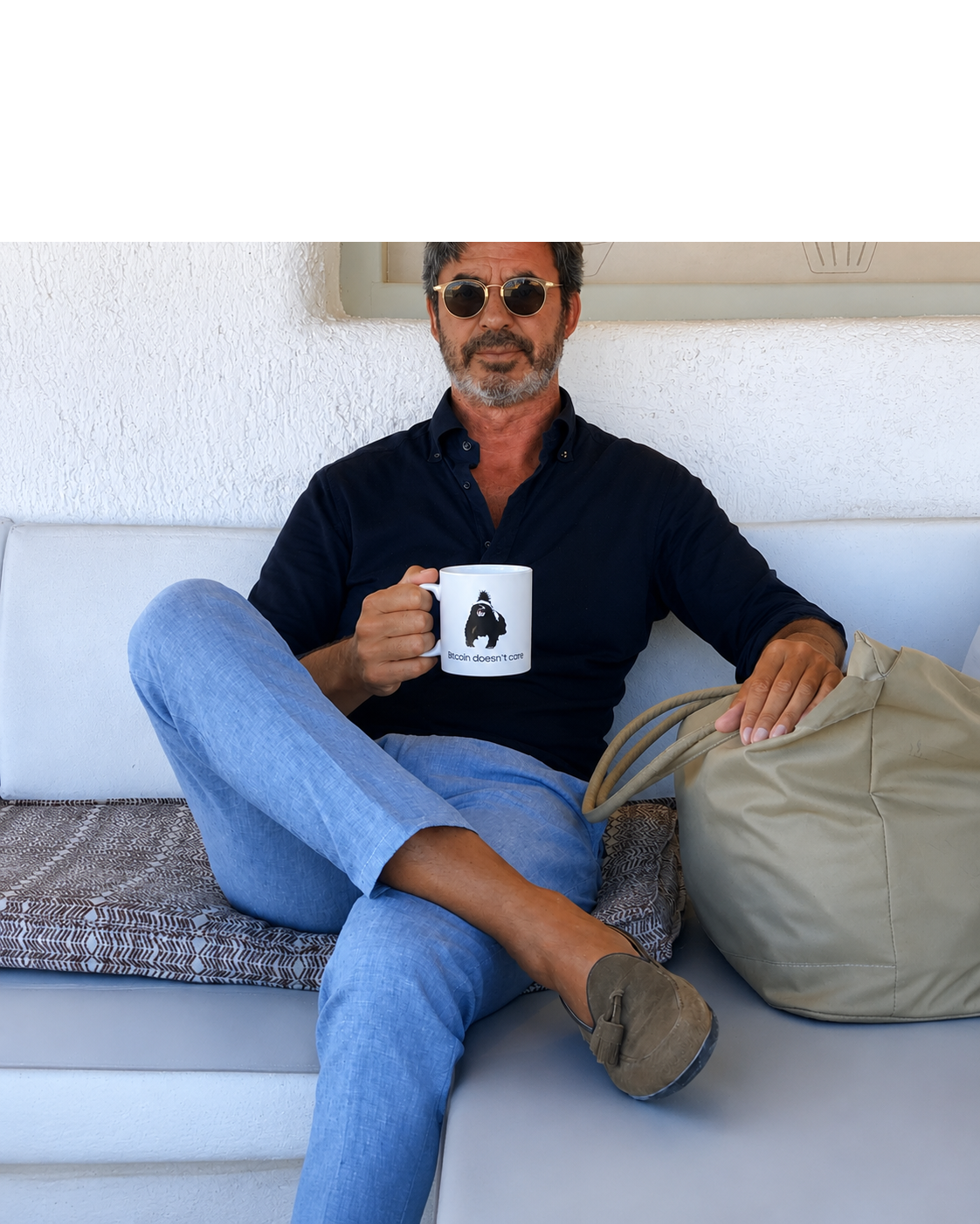 Taza Bitcoin doesn't care - Imagen 2
