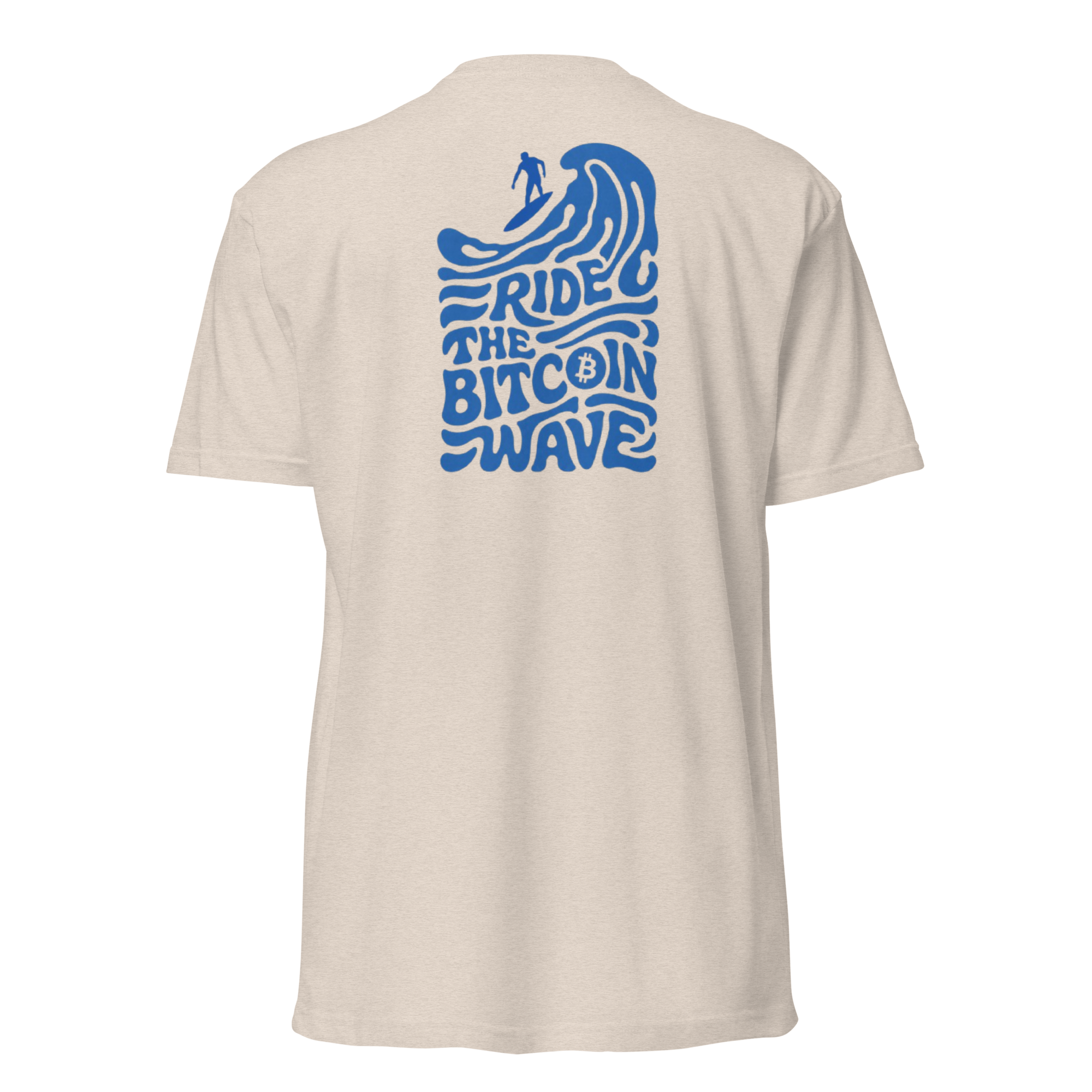 Camiseta Bitcoin wave