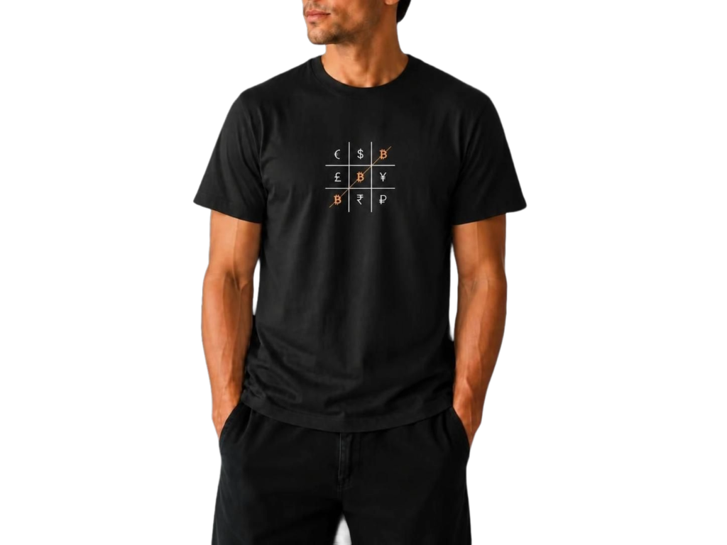 camiseta original bitcoin para regalo